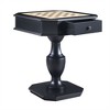 YONWAY Cherry Finish Reversible Chess Checker Game Table with/Game Tray (Chess Fingers Not Included) for Adult and Kids - 2 of 4