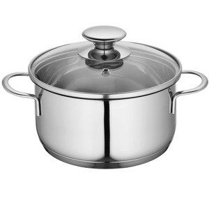 Kuchenprofi Mini Stockpot w/ Glass Lid, 1.6 qt., 6.25-Inch Diameter - 1 of 3