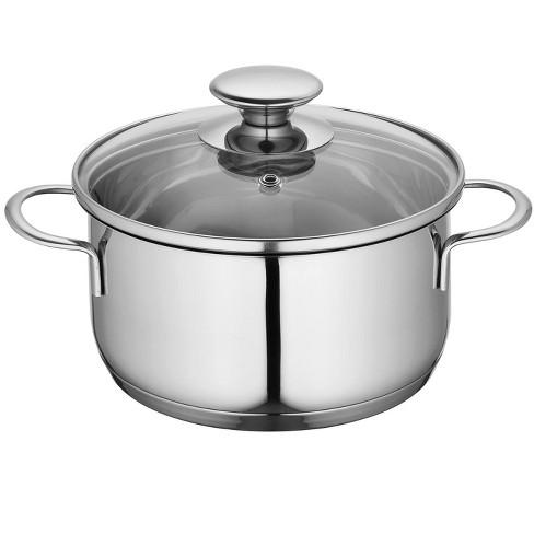 Kuchenprofi Mini Stockpot W/ Glass Lid, 1.6 Qt., 6.25-inch Diameter ...