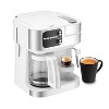 Cuisinart Coffee Center Barista Bar 4-in-1 Combination Coffee and Espresso Maker White SS-4N1W: Fits Any Cup, Milk Frother - 2 of 4