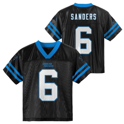 Nfl Carolina Panthers Toddler Boys' Short Sleeve Sanders Jersey