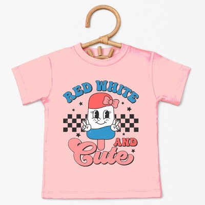 The Juniper Shop Red White And Cute Popsicle Toddler Short Sleeve Tee