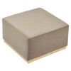 Modway Tilden Large 28 in. Square Performance Velvet Upholstered Ottoman - 3 of 4
