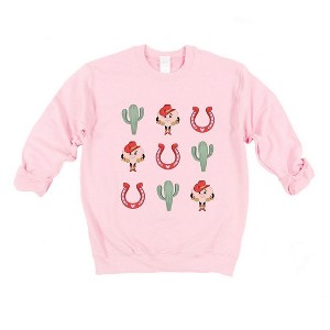 Simply Sage Market Women's Graphic Sweatshirt Western Valentine Chart - 1 of 4