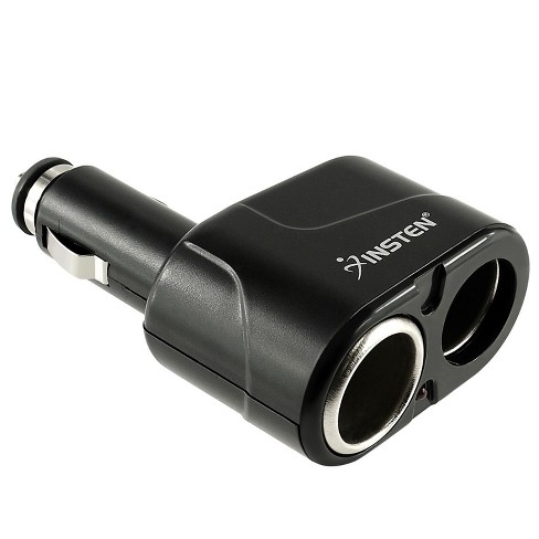 Insten Two Way Car Cigarette Lighter Socket Splitter Black Target