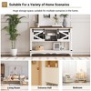 46" Entryway Table with Cabinet, Farmhouse Foyer Table, Console Table with Sliding Barn Doors, for Entryway, Living Room, Hallway - 4 of 4