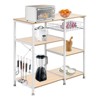 Karl Home 3-Tier Kitchen Baker's Rack Utility Microwave Oven Stand - 2 of 4