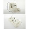 Vynxaria Gray Human Dog Bed Lazy Sofa Couch 5 Adjustable Positionsuit to put in bedroom - 2 of 4