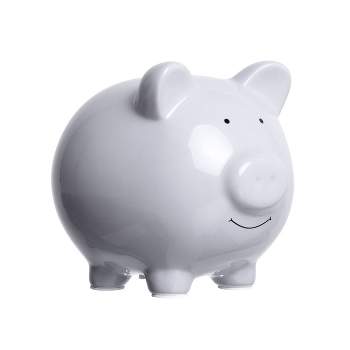 Pearhead Piggy Bank - Gray