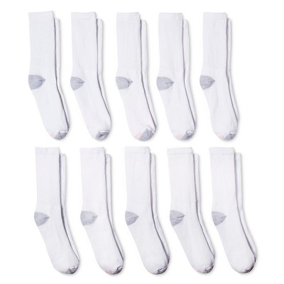 white womens crew socks