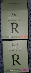 Rael Organic Cotton Overnight Menstrual Pads Unscented 10ct Target