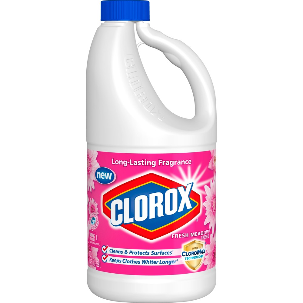 UPC 044600307756 product image for Clorox Liquid Bleach, Fresh Meadow Scent - 64oz | upcitemdb.com