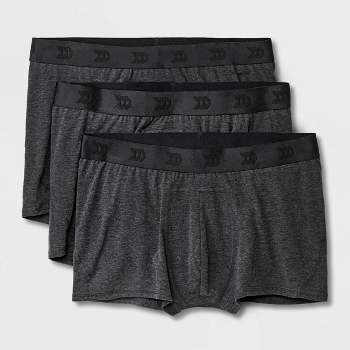 12 pairs 3XL / 4XL Men Underwear / Men Trunks Black / Grey XXXL XXXXL