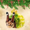 Morawski 1.5 Inch Snail-A-Go-Go Spring Summer Peeking Out Tree Ornaments - 2 of 4