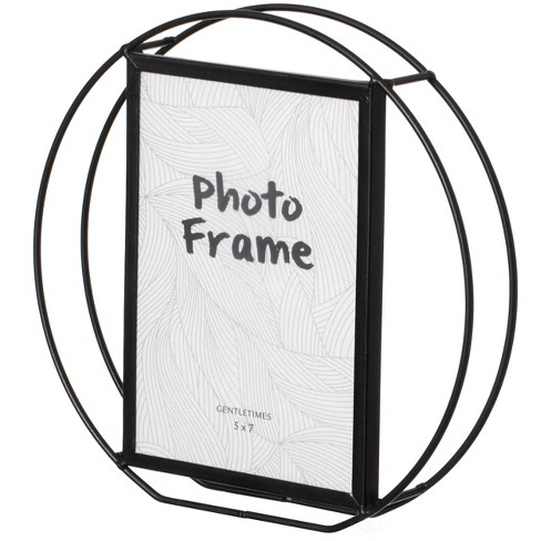 50 Pack Black 4x6 Cardboard Photo Frames with Holder, Paper Picture Easels  for DIY Projects, Crafts