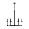 Capital Lighting Clint 6 - Light Chandelier in  Black Iron - 2 of 4