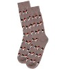 Memoi Men's Beagle Dog Luxuriously Soft Cashmere Blend Crew Socks - 3 of 4