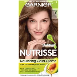 Garnier Nutrisse Nourishing Color Creme 61 Light Ash Brown