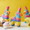 Blue Panda 3 Pack Mini Donkey Pinata for Cinco de Mayo Fiesta, Kids Birthday Party Supplies, 5.5 x 9.25 x 2.15 in - 2 of 4