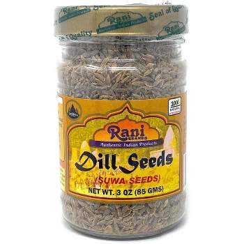 Dill Seeds (Suwa / Sua) Whole, Spice - 3oz (85g) - Rani Brand Authentic Indian Products