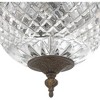 Crystorama Lighting Ceiling Mount 2 - Light Flush Mount in  English Bronze - 3 of 4