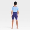 Boys' Bluey 3pc Pajama Set - Blue - 4 of 4