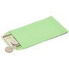 Okuna Outpost 100-Pack Green Budgeting Kraft Paper Money Saving Envelopes Self Adhesive for Cash, 3.5 x 6.5 In - 4 of 4