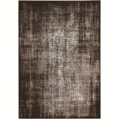 Nourison Karma KRM06 Indoor only Area Rug - Taupe 2'2" x 7'6"