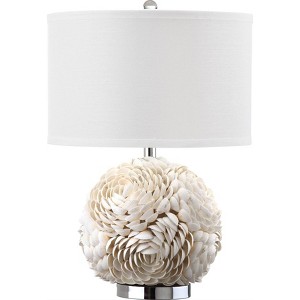 Pauley Table Lamp - 23 Inch Height - LIT4297 - White - Safavieh - 1 of 4