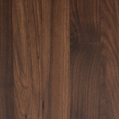 Cormac Walnut Brown and Gold Metal 2-Drawer Nightstand