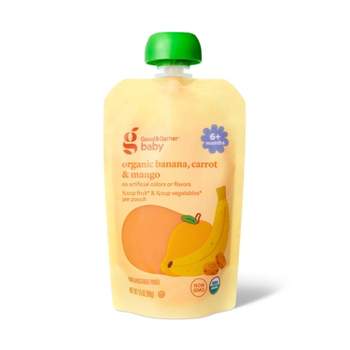 Organic Banana Carrot Mango Baby Food Pouch - 3.5oz - Good & Gather™