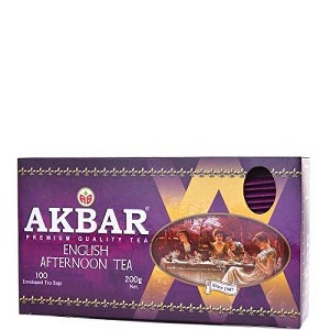 Akbar English Afternoon Tea 100 Bags - Classic Blend | Rich Flavor - 1 of 1