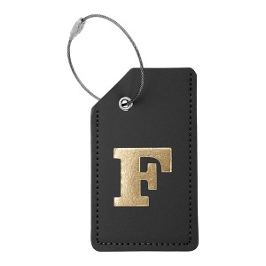 Unique Bargains Luggage Tag Black 1 Pc - 1 of 4