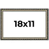 PosterPalooza | 18x11 Wood Antique Frame with UV Acrylic, 4 Finishes: Bronze, Gold, Silver, and Black - 2 of 4