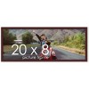 PosterPalooza | Panoramic Classic Modern Brown Frame - UV Acrylic, Foam Board Backing, Hanging Hardware - 3 of 4