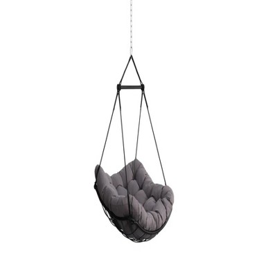 37.4"Hammock Chair Swing with Cushion - Outdoor Indoor Hanging Hammock Chair