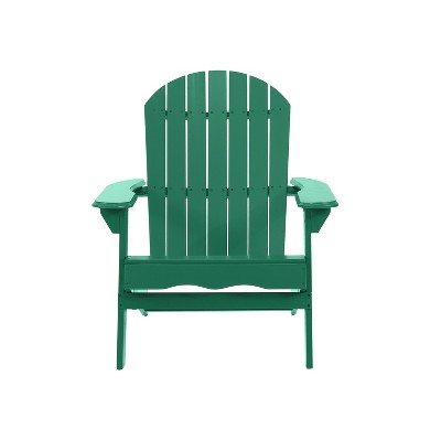 GDFStudio Cartagena Outdoor Acacia Wood Adirondack Chair