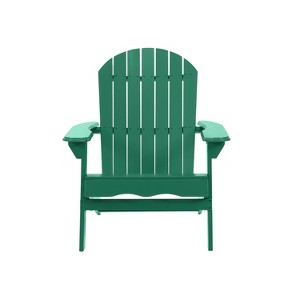 GDFStudio Cartagena Outdoor Acacia Wood Adirondack Chair - 1 of 4