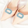 Unique Bargains Square with Detachable Clip Shoe Accessories 2 Pcs - 2 of 4