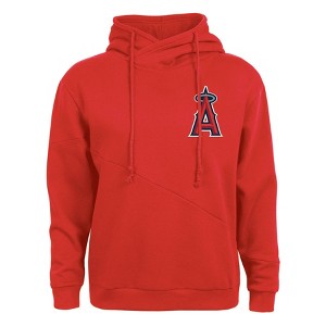 MLB Los Angeles Angels Women's Relaxed Fit Hoodie - S : Target