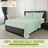 4 Piece Viscose from Bamboo Cooling sheets Ultra Soft 100% Organic Deep Pocket Luxury Bed Sheets with Pillowcases - Lux Decor Collection - 2 of 4