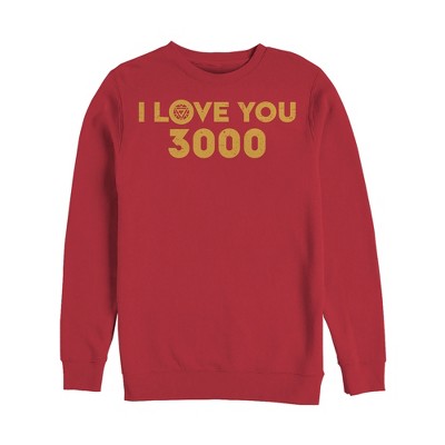 Men's Marvel I Love You 3000 Arc Reactor Sweatshirt