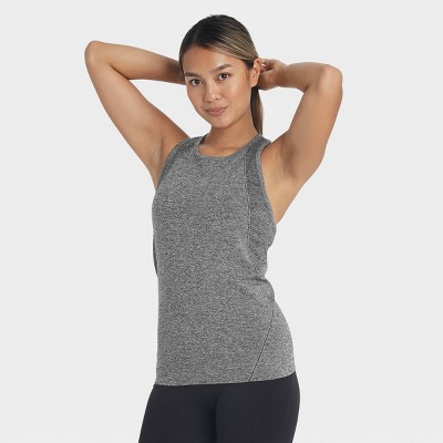 Women's Seamless Core Tank Top - All in Motion™ Charcoal Heather XS