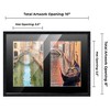 PosterPalooza | Black Finish Collage Frame - Black Mat, 20 Frame Sizes to Choose From, UV Acrylic - 2 of 4