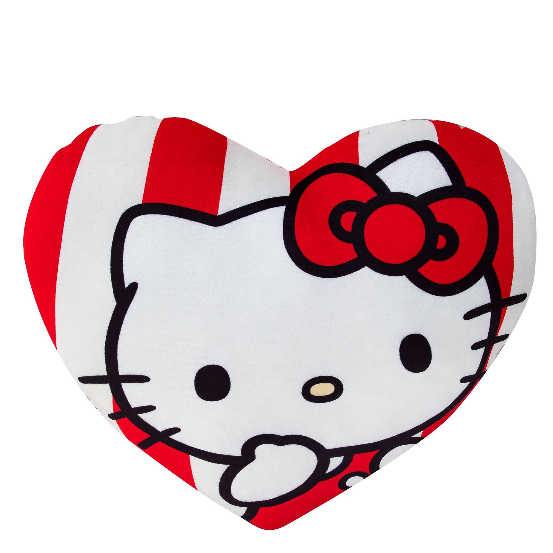 Sanrio Hello Kitty Heart Shaped Plush Cloud Pillow