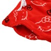 Hello Kitty Red Plush Women's Pajama Pant - 2 of 3