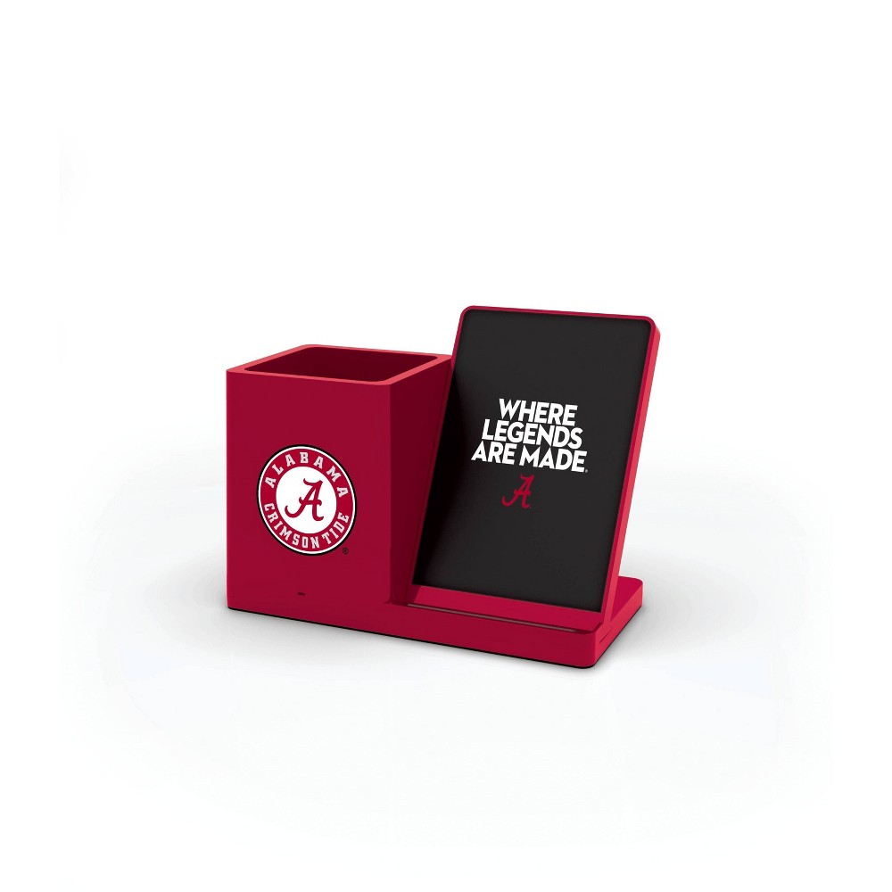 Photos - Other for Mobile NCAA Alabama Crimson Tide Wireless Charging Pen Holder