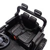 TopComfy Baby Walkers Kids Ride On Car With Parental Oversight Four Wheel Suspension Two Wheel Drive for Kids, Black, 34.65"*19.69"*10.63" - 3 of 4