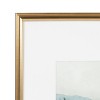 Kate & Laurel All Things Decor 11"x14" Matted to 5"x7" Adlynn Art Set Gold - 2 of 4