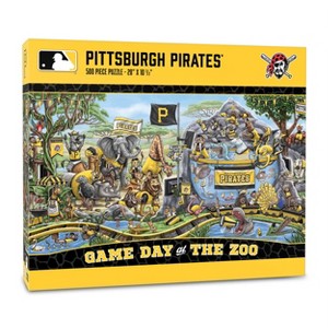 MLB Pittsburgh Pirates Game Day at the Zoo Jigsaw Puzzle - 500pc - 1 of 3